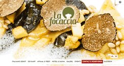 Desktop Screenshot of la-focaccia.be